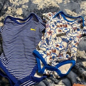 2 pack puma onesies